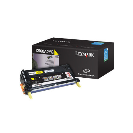 Lexmark X560A2YG cartuccia toner 1 pz Originale Giallo