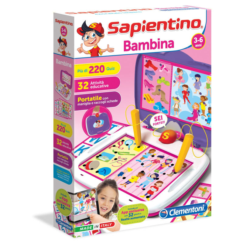 Clementoni Sapientino Bambina Gioco da tavolo Apprendimento