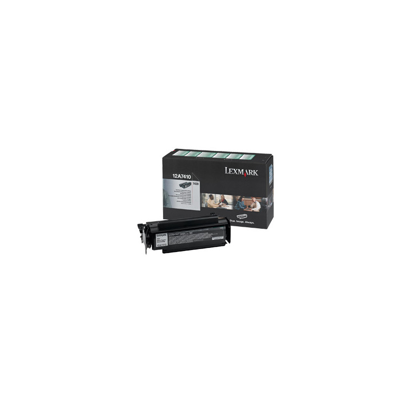 Lexmark 12A7410 cartuccia toner 1 pz Originale Nero