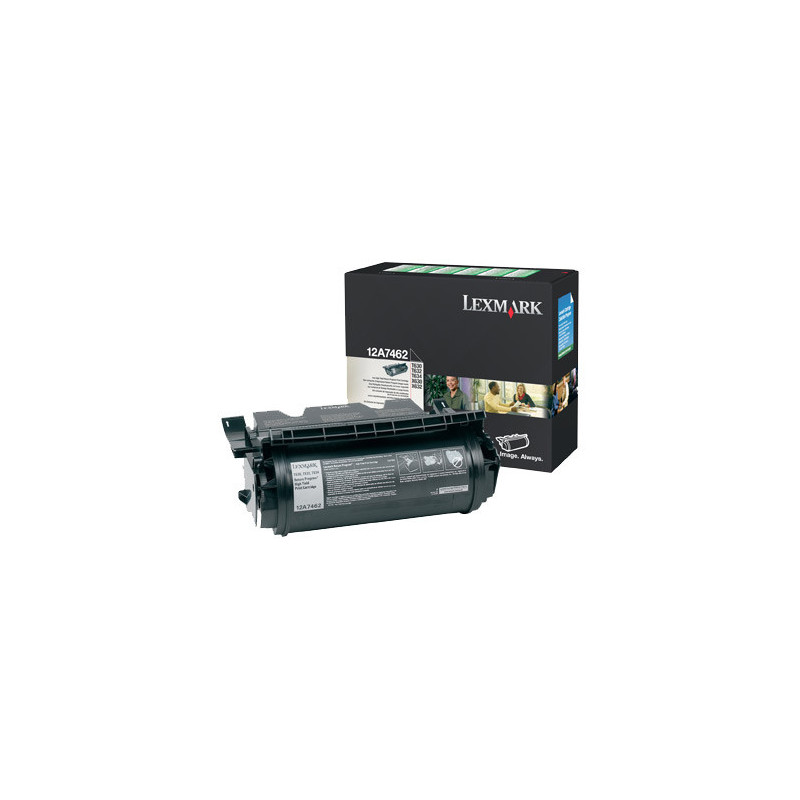 Lexmark 12A7462 cartuccia toner 1 pz Originale Nero