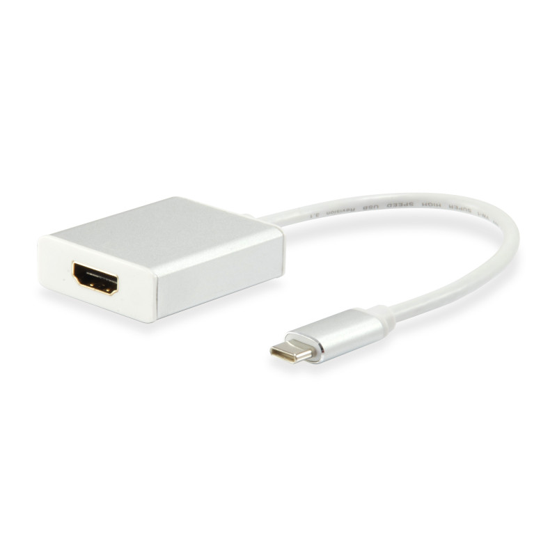 Equip 133452 adattatore grafico USB 4096 x 2160 Pixel Bianco