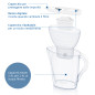 Brita Caraffa filtrante Marella blu (3.5L) incl. 1 x filtro MAXTRA PRO All-in-1 - adatta alla porta del frigorifero con Memo