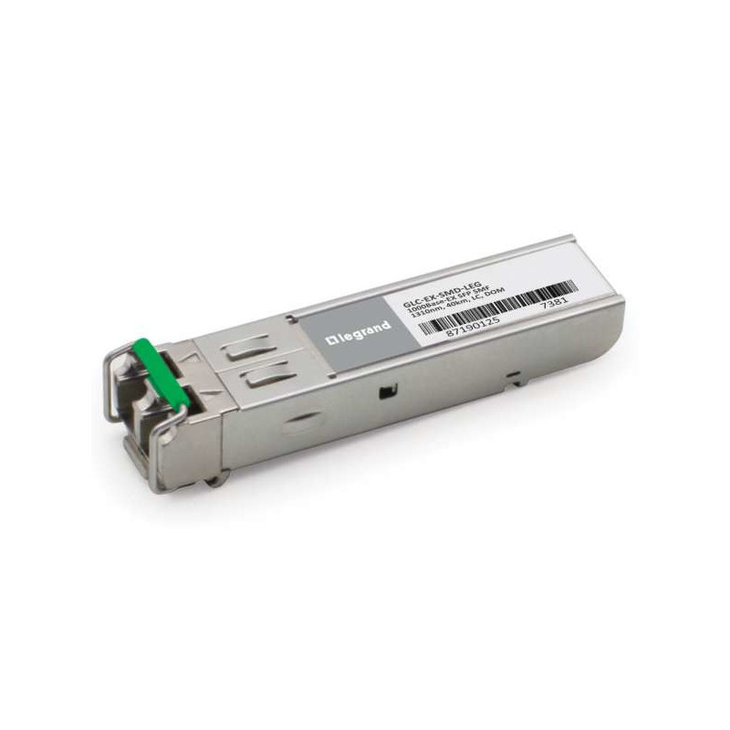 Legrand Modulo ricetrasmettitore (Mini-GBIC) SFP SMF 1000BASE-EX compatibile con GLC-EX-SMD di Cisco[R]