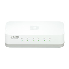 D-Link GO-SW-5E E switch di rete Non gestito Fast Ethernet (10 100) Bianco