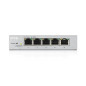 Zyxel GS1200-5 Gestito Gigabit Ethernet (10/100/1000) Argento