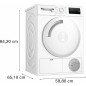 Bosch Serie 4 WTH83057II Asciugatrice a pompa di calore 7 kg Classe A+