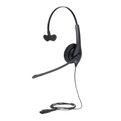 Jabra Biz 1500 Mono Auricolare Cablato A Padiglione Ufficio Bluetooth Nero