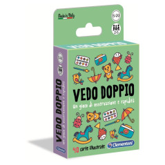 Clementoni Carte Gioco Vedo Doppio