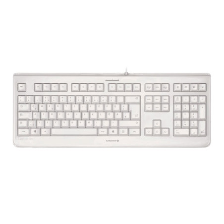 CHERRY KC 1068 tastiera Ufficio USB QWERTY Inglese UK Grigio