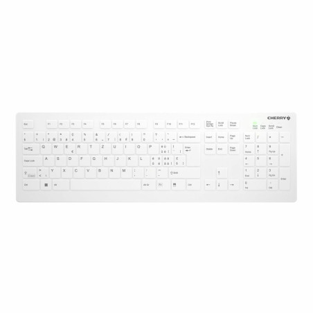 CHERRY AK-C8112 tastiera Medico RF Wireless QWERTZ Svizzere Bianco