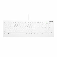 CHERRY AK-C8112 tastiera Medico USB QWERTY Inglese Bianco