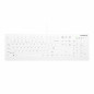 CHERRY AK-C8112 tastiera Medico USB QWERTY Inglese Bianco