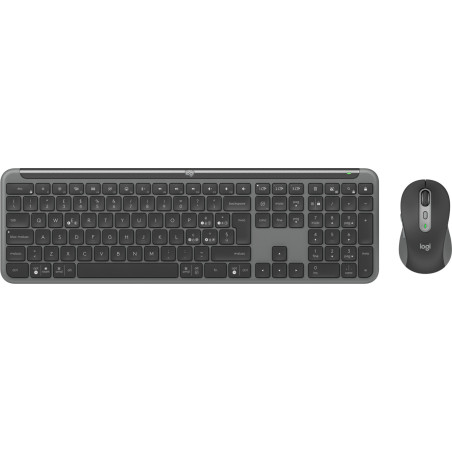 Logitech MK950 Signature for Business tastiera Mouse incluso Ufficio RF senza fili + Bluetooth QWERTY Italiano Grafite