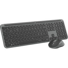 Logitech MK950 Signature for Business tastiera Mouse incluso Ufficio RF senza fili + Bluetooth QWERTY Danese, Finlandese,