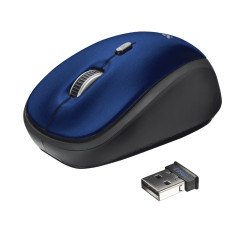 Trust 19663 mouse Ufficio RF Wireless Ottico 1600 DPI