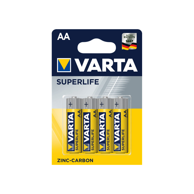 Varta SUPERLIFE Batteria monouso Stilo AA Zinco-Carbonio