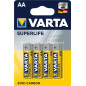 Varta SUPERLIFE Batteria monouso Stilo AA Zinco-Carbonio