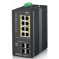 Zyxel RGS200-12P Gestito L2 Gigabit Ethernet (10/100/1000) Supporto Power over Ethernet (PoE) Nero