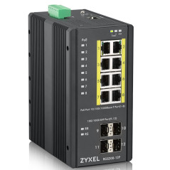 Zyxel RGS200-12P Gestito L2 Gigabit Ethernet (10 100 1000) Supporto Power over Ethernet (PoE) Nero