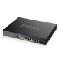 Zyxel XS1930-12HP-ZZ0101F switch di rete Gestito L3 10G Ethernet (100/1000/10000) Supporto Power over Ethernet (PoE) Nero