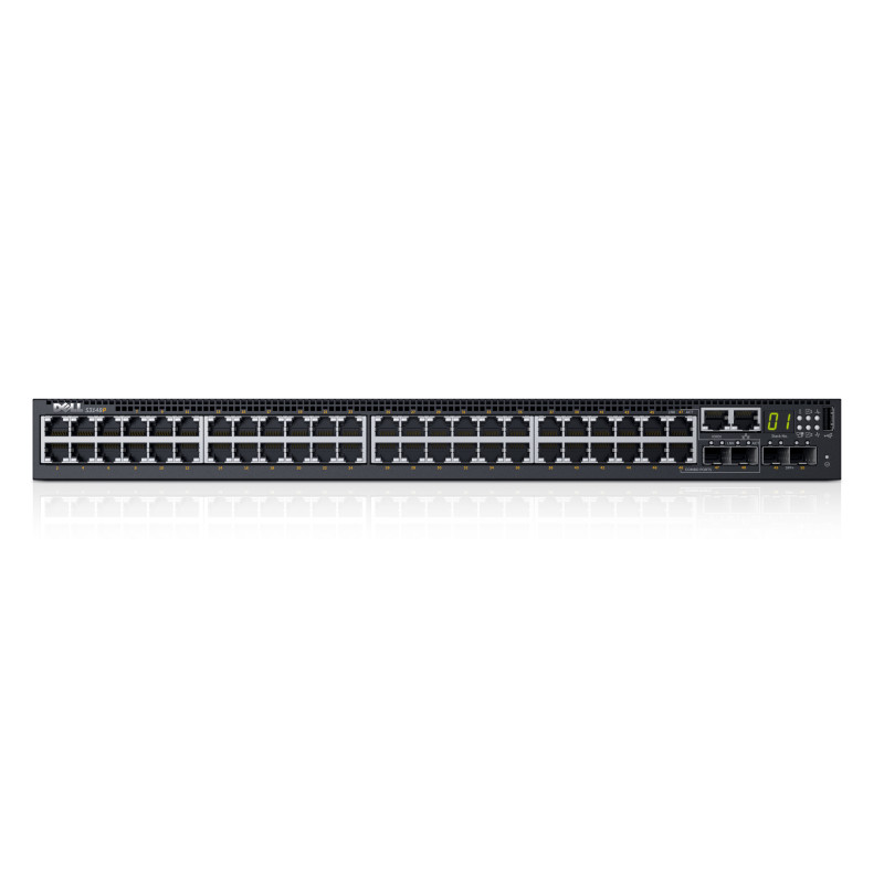 DELL S3148P Gestito L2/L3 Gigabit Ethernet (10/100/1000) Supporto Power over Ethernet (PoE) 1U Nero