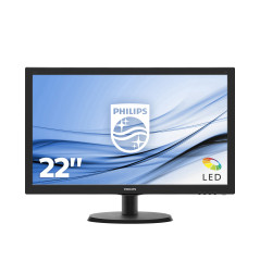 Philips V Line Monitor LCD con SmartControl Lite 243V5QHABA 00