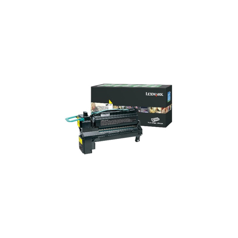 Lexmark 24B6021 cartuccia toner 1 pz Originale Giallo