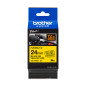 Brother TZE-FX651 nastro per etichettatrice Nero su giallo TZ