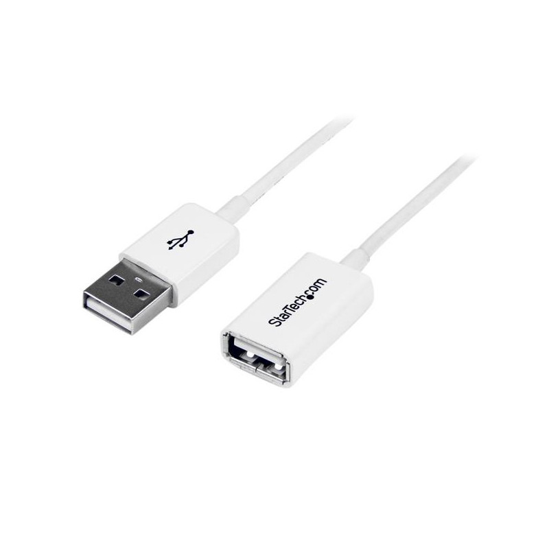 StarTech.com Cavo prolunga USB 2.0 da A ad A - Cavo Extender USB2.0 Maschio / Femmina da 3m - Bianco