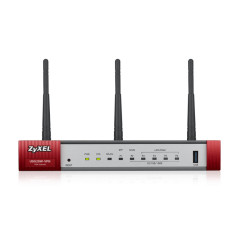 Zyxel USG20W-VPN-EU0101F router wireless Gigabit Ethernet Dual-band (2.4 GHz 5 GHz) Grigio, Rosso