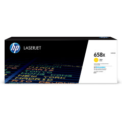 HP Cartuccia toner giallo originale LaserJet 658X ad alta capacità