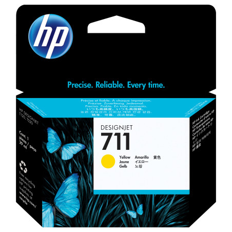 HP Cartuccia inchiostro giallo DesignJet 711, 29 ml