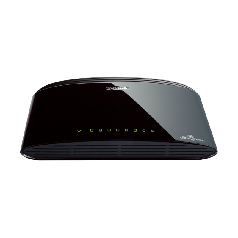 D-Link DES-1008D Non gestito Fast Ethernet (10/100) Nero