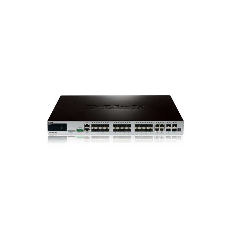 D-Link DGS-3420-28SC switch di rete Gestito L2 Nero