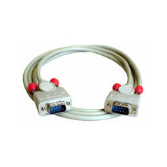 Lindy RS232 cable 10m cavo di segnale Grigio