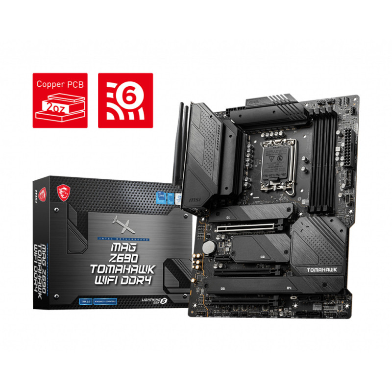 MSI MAG Z690 TOMAHAWK WIFI DDR4 ATX Intel Z690 LGA 1700