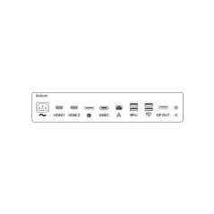 Philips P Line Monitor LCD con dock USB-C 329P9H 00