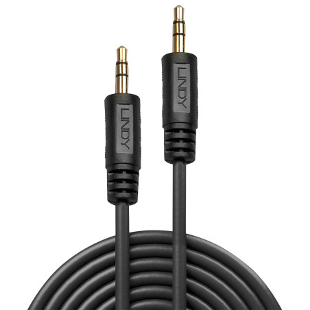 Lindy 35642 cavo audio 2 m 3.5mm Nero