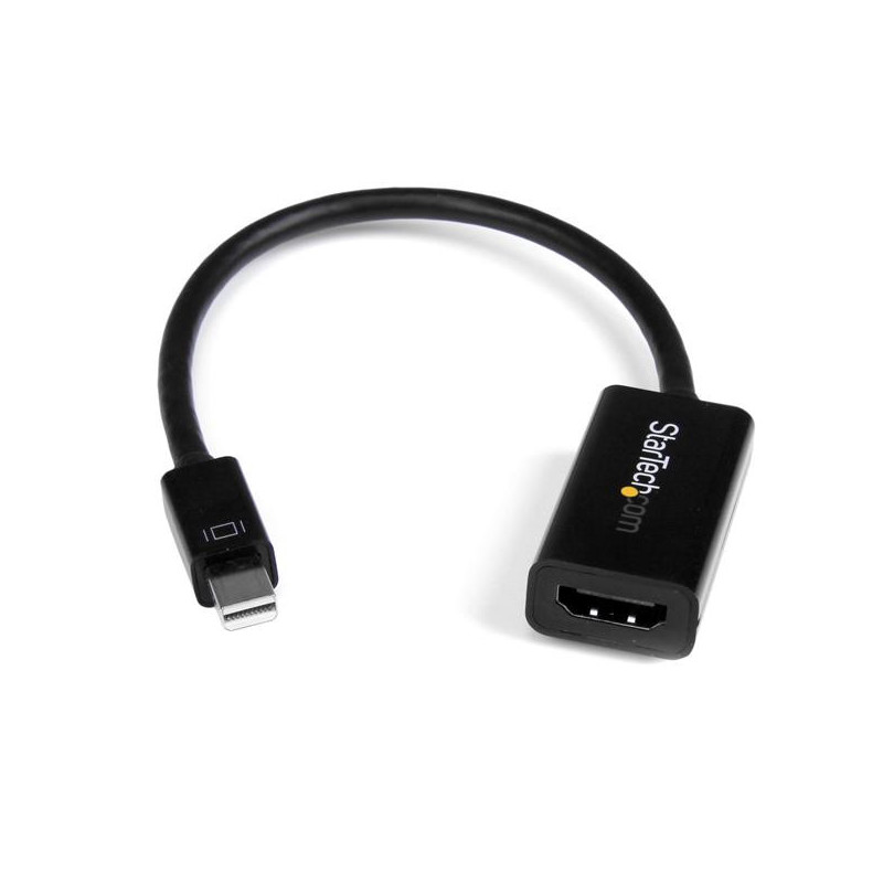 StarTech.com Adattatore mini DisplayPort a HDMI 4k a 30Hz - Convertitore audio / video attivo mDP 1.2 a HDMI 1080p per MacBook