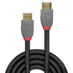 Lindy 36961 cavo HDMI 0,5 m HDMI tipo A (Standard) Nero, Grigio