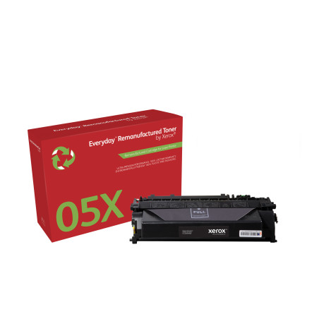 Everyday Toner rigenerato ™ di Xerox Mono compatibile con HP 05X (CE505X), High capacity