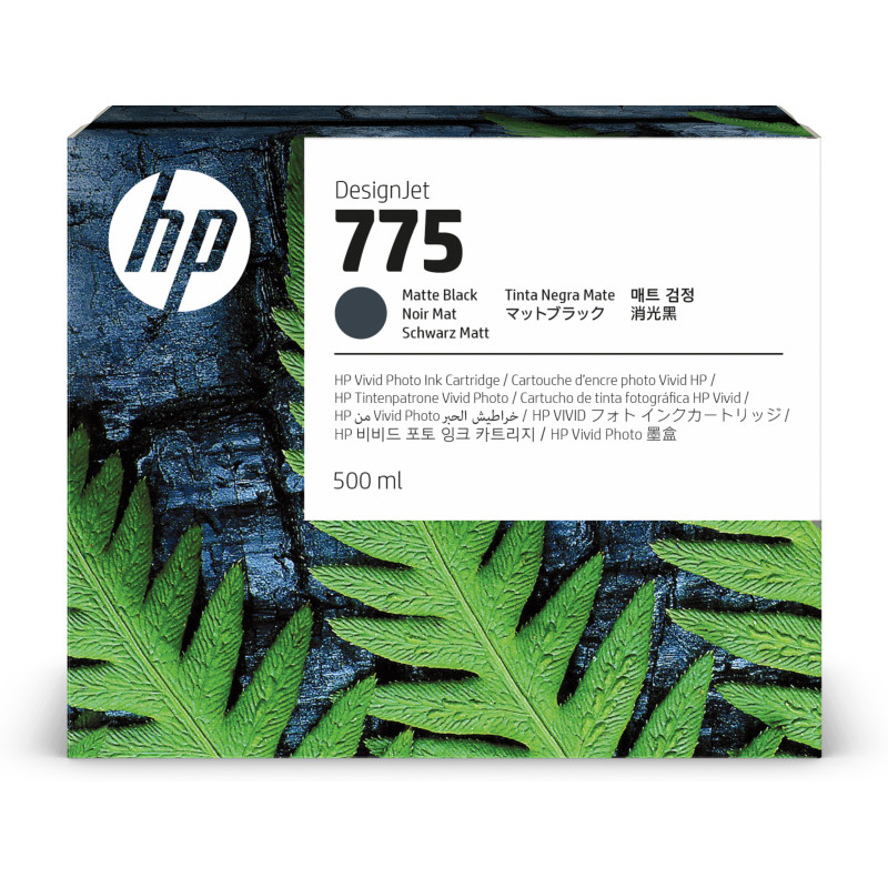 HP Cartuccia di inchiostro nero opaco 775 da 500 ml