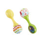 Fisher-Price Little People Maracas Baby Scoperte, 2 Coloratissime Maracas da Afferrare, Scuotere e Suonare, Giocattolo per