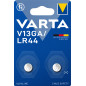 Varta ALKALINE V13GA, LR44 (Batteria Speciale , 1.5V) Blister da 2