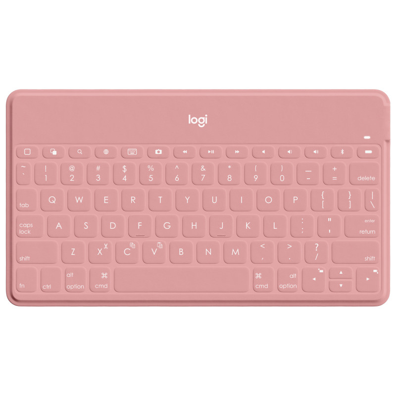 Logitech Keys-To-Go Inglese britannico Bluetooth Rosa