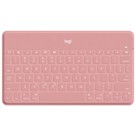 Logitech Keys-To-Go Inglese britannico Bluetooth Rosa