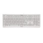 CHERRY KC 1000 tastiera Universale USB AZERTY Belga Grigio