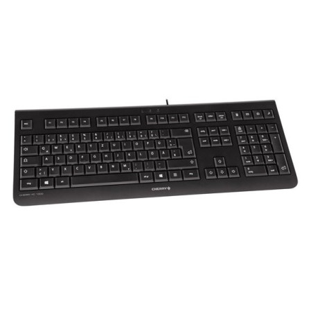 CHERRY KC 1000 tastiera Universale USB AZERTY Belga Nero