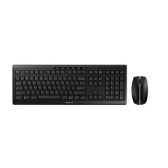 CHERRY Stream Desktop tastiera Mouse incluso Ufficio RF Wireless QWERTY Inglese US Nero