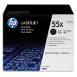 HP Confezione da 2 cartucce originali di Toner nero ad alta capacità LaserJet 55X